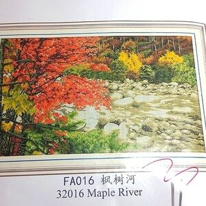 JOY SUNDAY Cross Stitch kit 32016 Maple River